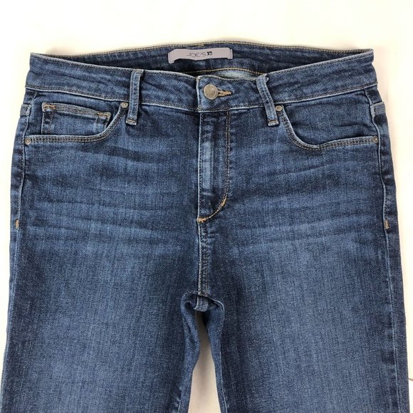 Joe's Jeans Women's Skinny Cropped Cuff Jeans in Brussels Size 28 - Picture 3 of 9